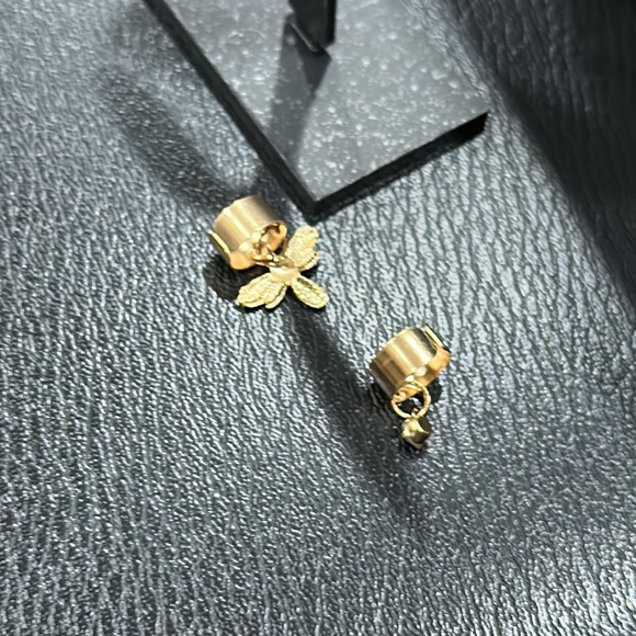 U-Shaped Ear Bones No Pierced Ear Buckle Small Bee Diamond Ear Clip - Picture 4 of 11